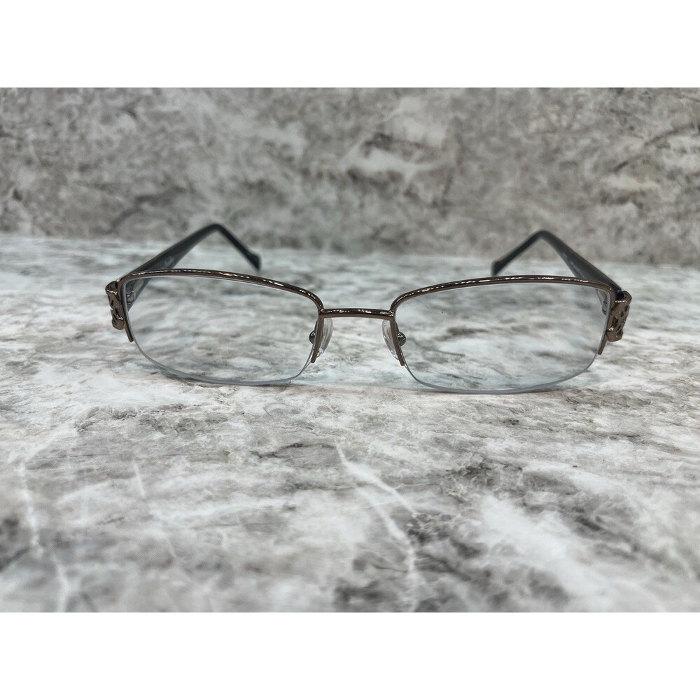 Vera Bradley Eyeglasses Frames VB3030 Caffe Latte CAF Brown Paisley 51-18-135 - Picture 3 of 8
